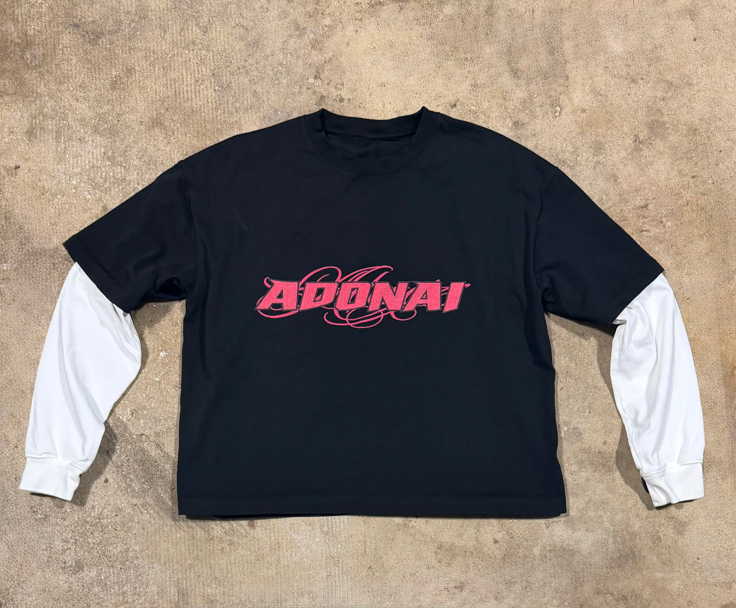 ADONAI Y2K Layered Long sleeve